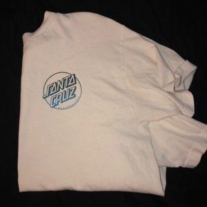 Santa Cruz, White T-Shirt